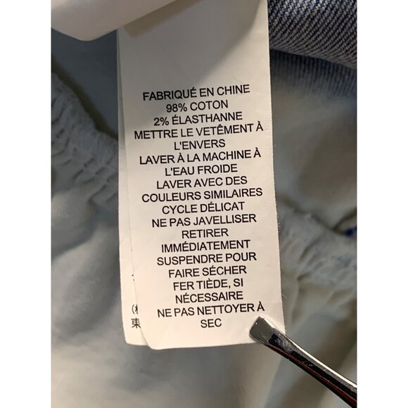 Kate Spade New York Denim Jacket With Ruffle Peplum Hem Small RT10298 EUC - Picture 4 of 9